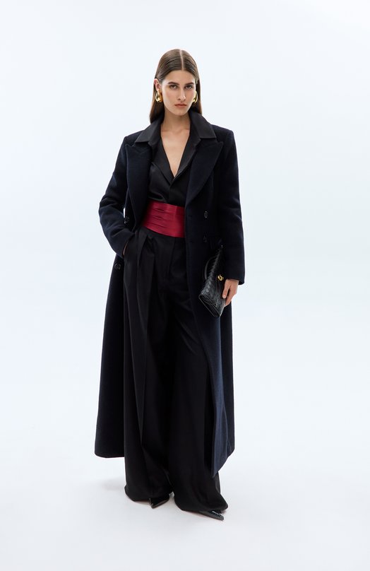 Шерстяное пальто Dolce & Gabbana F0W5KT/HU2AX Чёрный  F0W5KT/HU2AX Фото 6