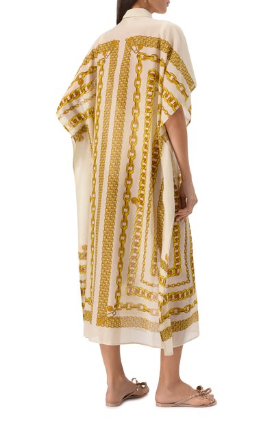 Туника из хлопка и шелка VERSACE, арт. 1010808/1A13689, фото 4