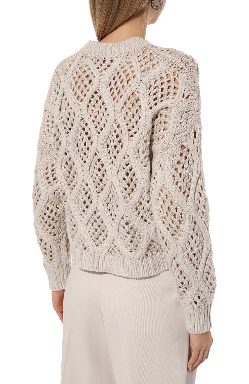 Кашемировый свитер BRUNELLO CUCINELLI, арт. M52374310, фото 4