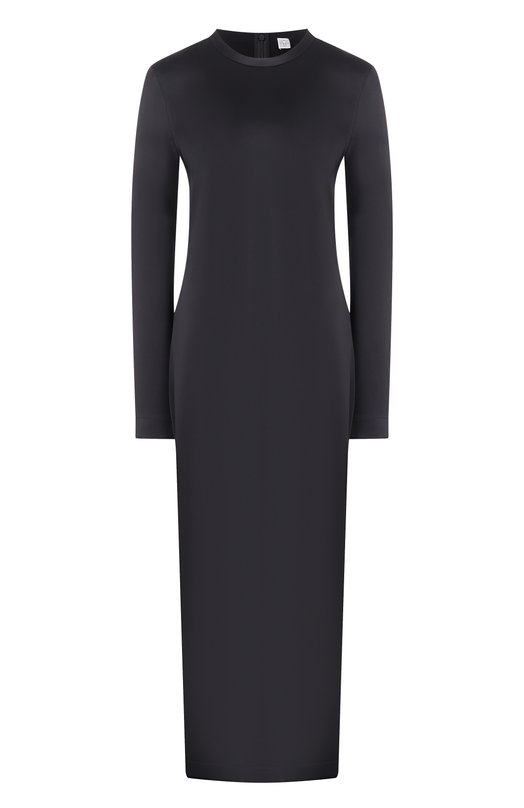 Платье из вискозы TOTEME 261-WRD0275-FB0546 Чёрный 261-WRD0275-FB0546