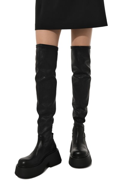 Комбинированные ботфорты stripy VIC MATIE, арт. 1F2162D_D30B0XB001, фото 3