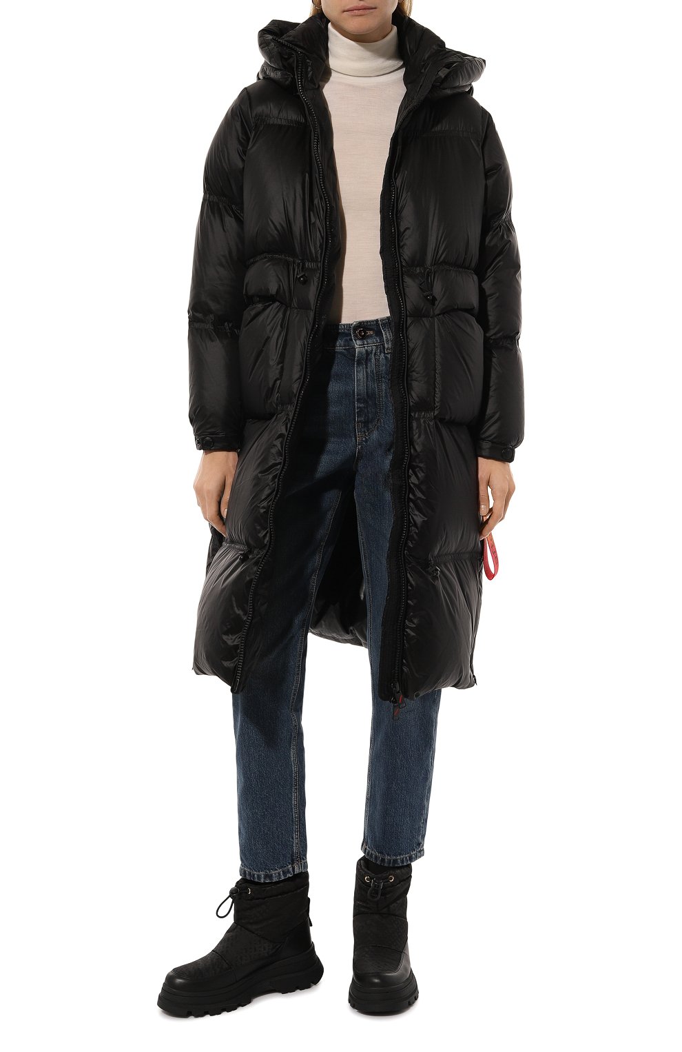 Пуховик AFTER LABEL черного цвета по цене 79950 руб., арт. ABERDEEN/N051, фото 2 Пуховик AFTER LABEL, арт. ABERDEEN/N051, фото 2