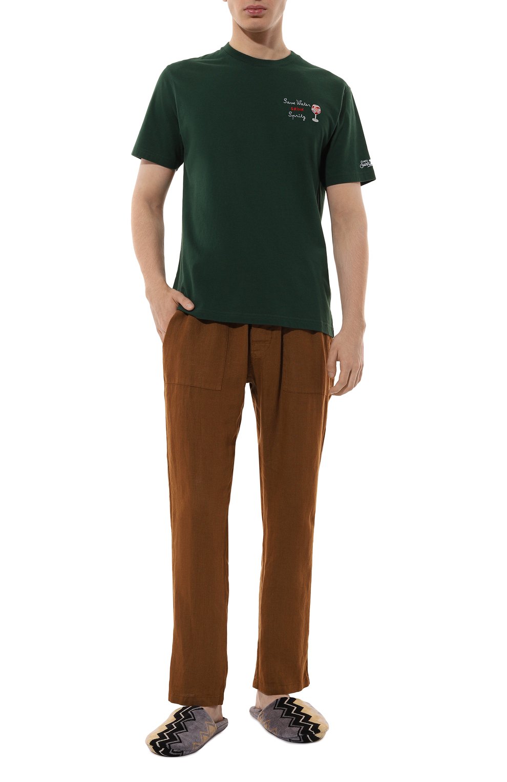 Льняные брюки MC2 SAINT BARTH, арт. STBM/CALAIS/02279F, фото 2