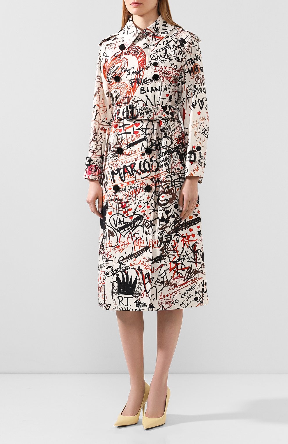 Хлопковый тренч BURBERRY, арт. 8024676, фото 3