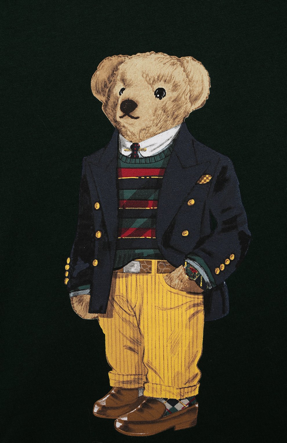 Хлопковая футболка POLO RALPH LAUREN, арт. 322853828, фото 3