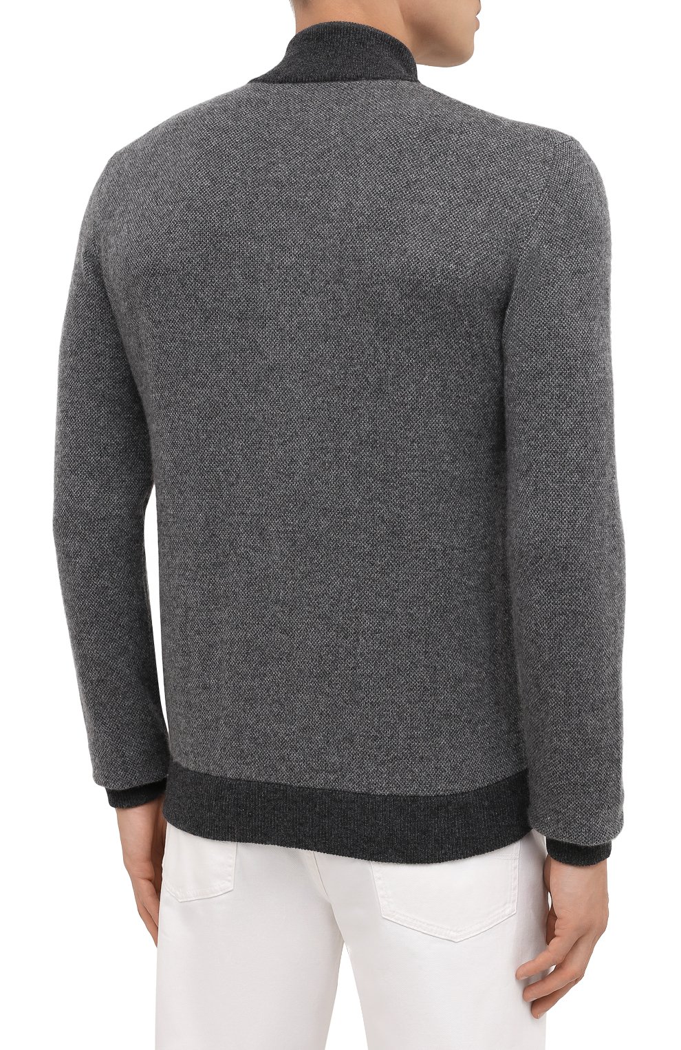 Кашемировый кардиган IL BORGO CASHMERE серого цвета по цене 132500 руб., арт. 56-621G0, фото 5 Кашемировый кардиган IL BORGO CASHMERE, арт. 56-621G0, фото 5