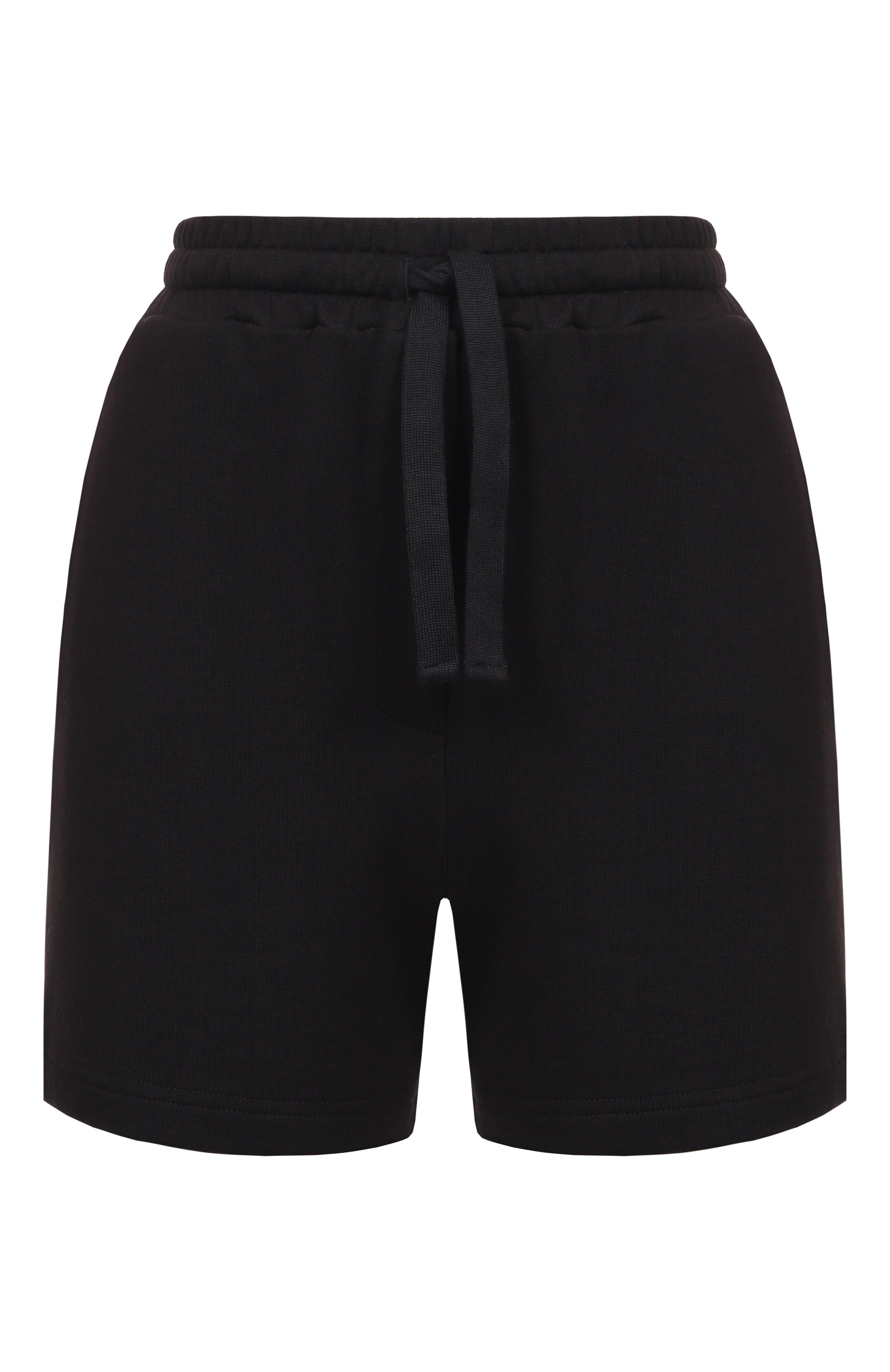 Хлопковые шорты DOLCE & GABBANA черного цвета по цене 62700 руб., арт. FTC90Z/GDC9Z, фото 1 Хлопковые шорты DOLCE & GABBANA, арт. FTC90Z/GDC9Z, фото 1