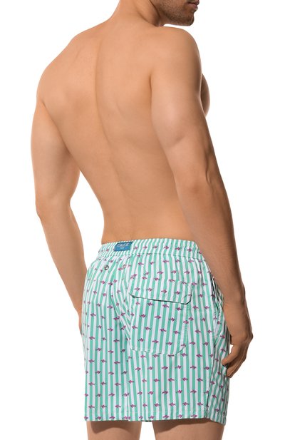 Плавки-шорты FEFE` бирюзового цвета по цене 17250 руб., арт. B0XER SWIMWEAR/BG20614-01, фото 3 Плавки-шорты FEFE`, арт. B0XER SWIMWEAR/BG20614-01, фото 3