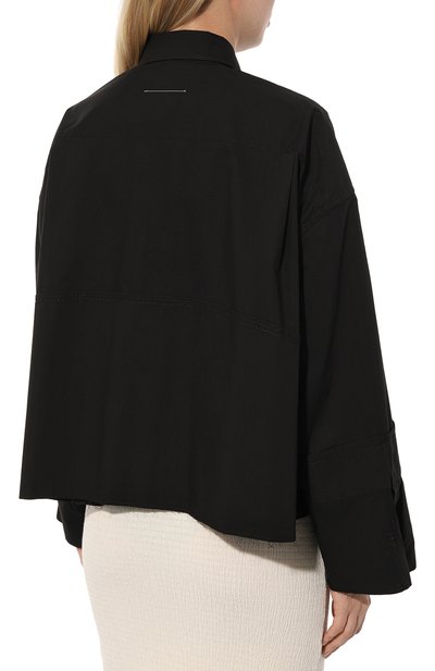 Хлопковая рубашка MM6, арт. S52DT0023/S47294, фото 4