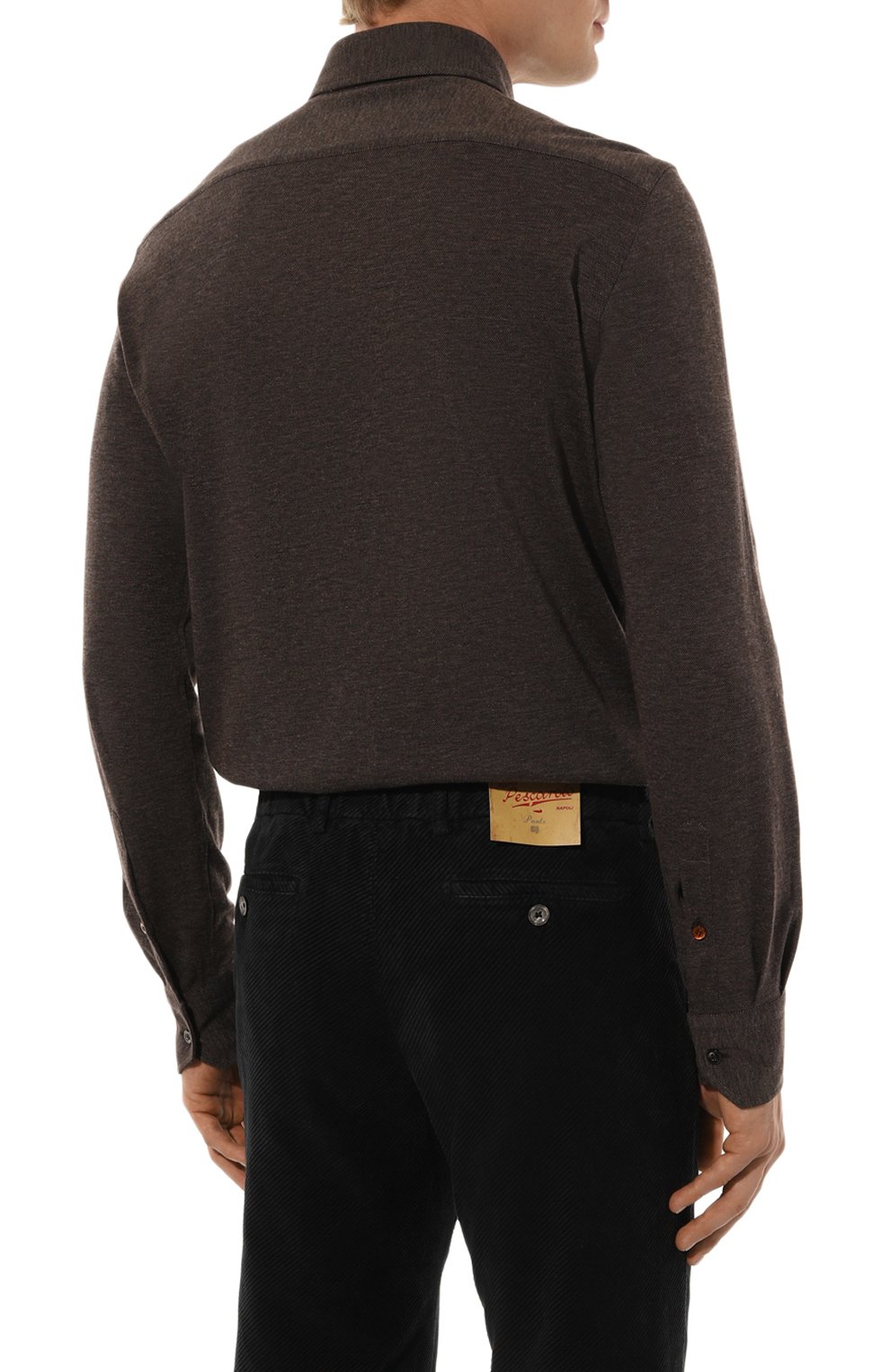 Рубашка из хлопка и кашемира STEFANO RICCI, арт. CJ007510/TE2603, фото 4