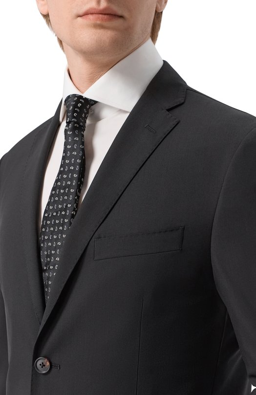 Шерстяной костюм Corneliani 276005/2718414_SET Чёрный  276005/2718414_SET Фото 6