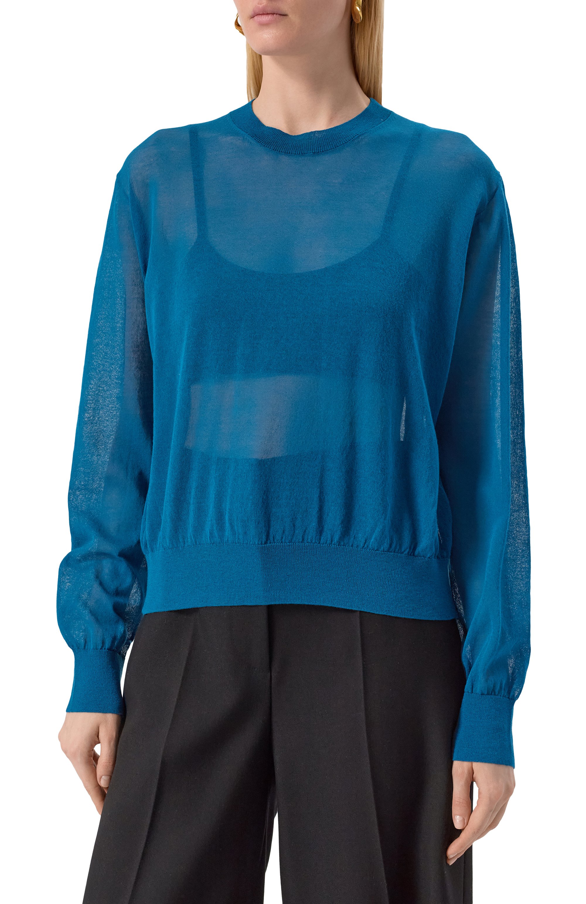 Хлопковый пуловер DRIES VAN NOTEN, арт. 251-011222-1712, фото 3