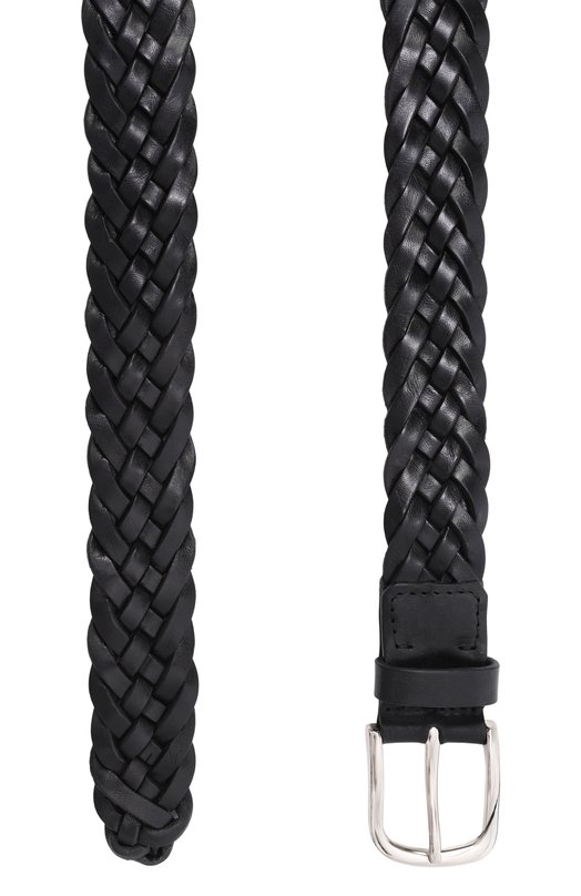 Кожаный ремень Barrett 23B607.3/INTRECCI0 FL Чёрный  23B607.3/INTRECCI0 FL Фото 3