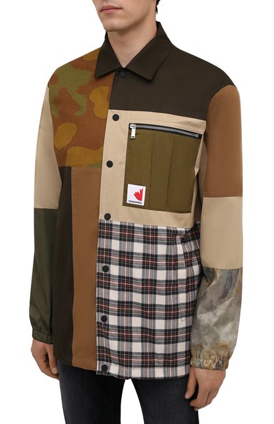 Хлопковая куртка DSQUARED2, арт. S74AM1180/S41794, фото 3