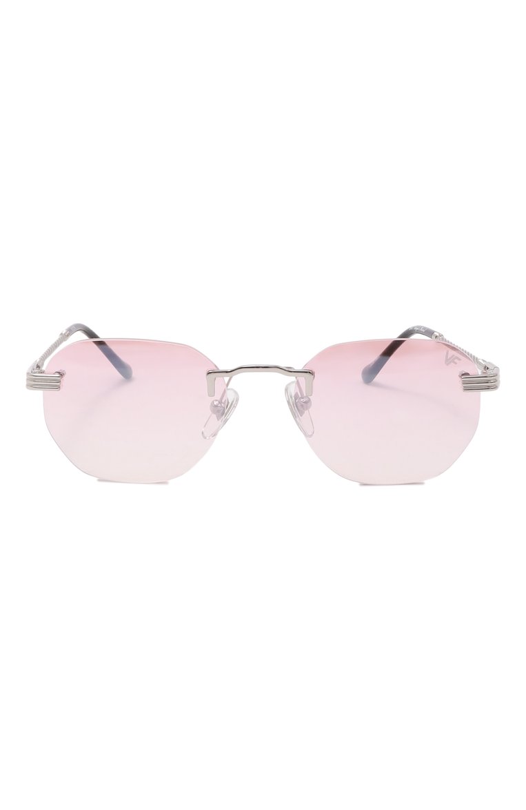 Солнцезащитные очки VINTAGE FRAMES, арт. DETR0IT PLAYER 24KT WHITE G0LD/NICKEL PINK, фото 1