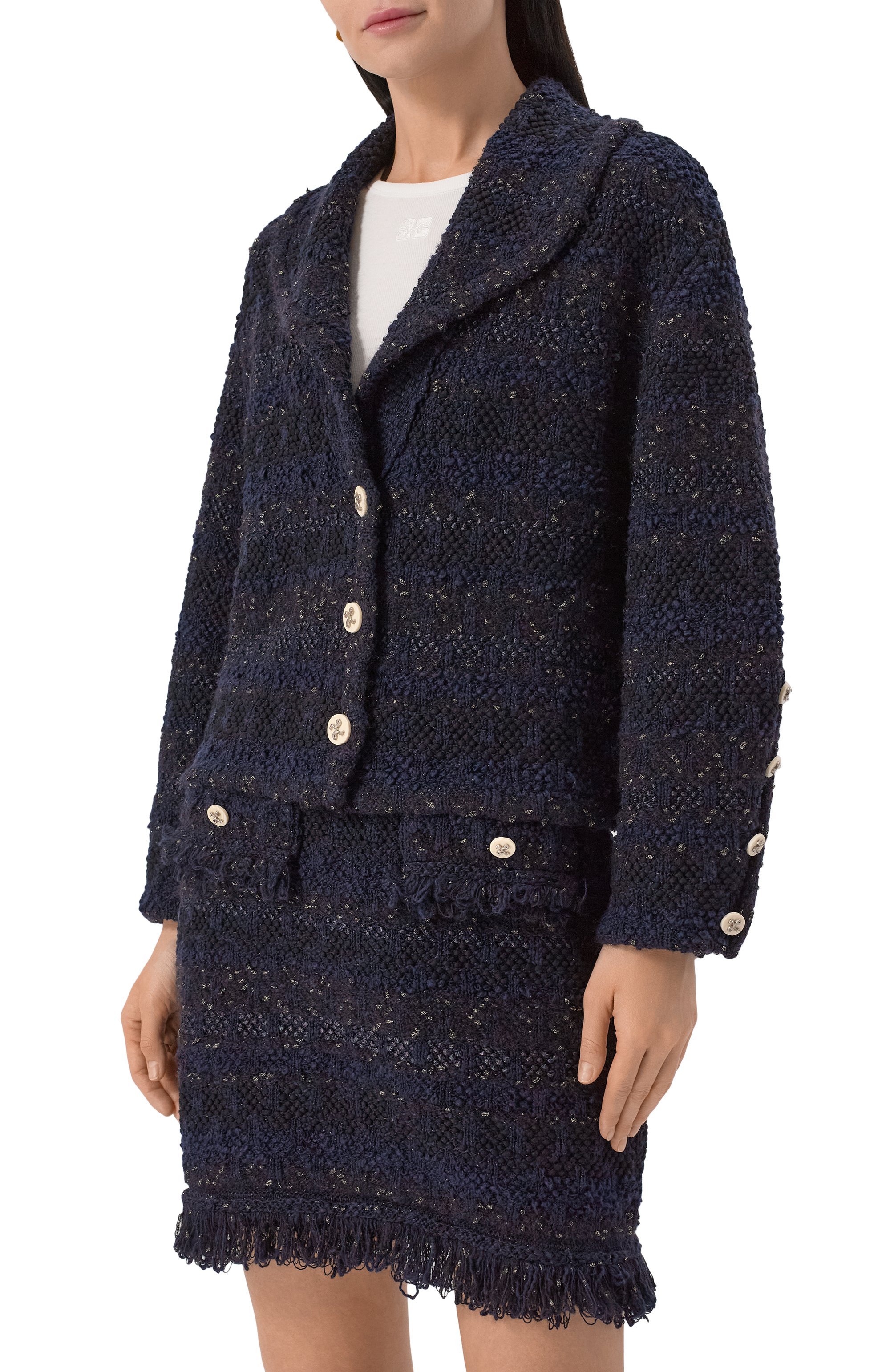 Жакет из хлопка и вискозы AND THE BRAND, арт. S25-JT025-1004-499, фото 3