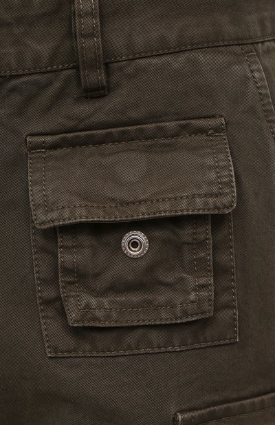 Хлопковые брюки-карго DIESEL, арт. A01681/0IBAM, фото 5