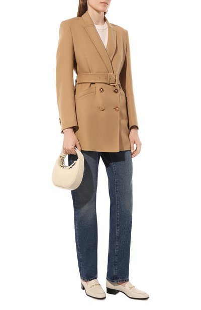 Кожаные лоферы horsebit GUCCI, арт. 658268 1W600, фото 2