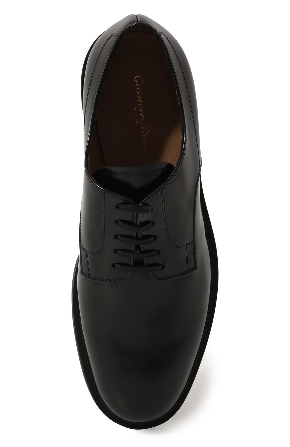 Кожаные дерби GIANVITO ROSSI, арт. U25250.20G0M.SRANER0, фото 6