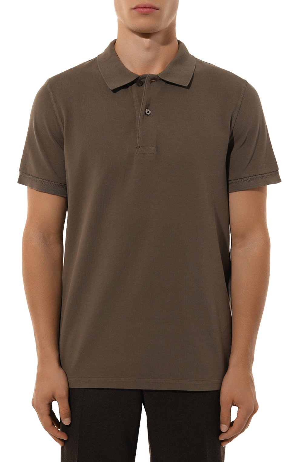 Хлопковое поло TOM FORD, арт. TFJ982/BA266, фото 3