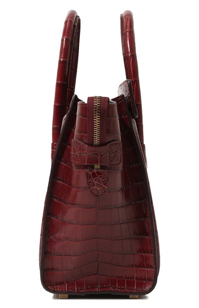 Сумка luggage micro из кожи крокодила CELINE, арт. 167794ACS, фото 4