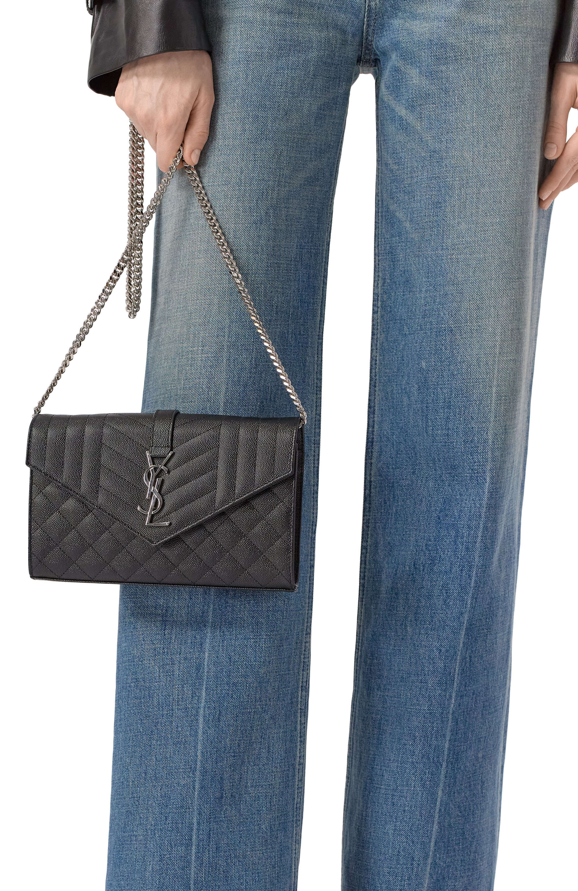 Сумка envelope SAINT LAURENT, арт. 620280/B0W92, фото 2