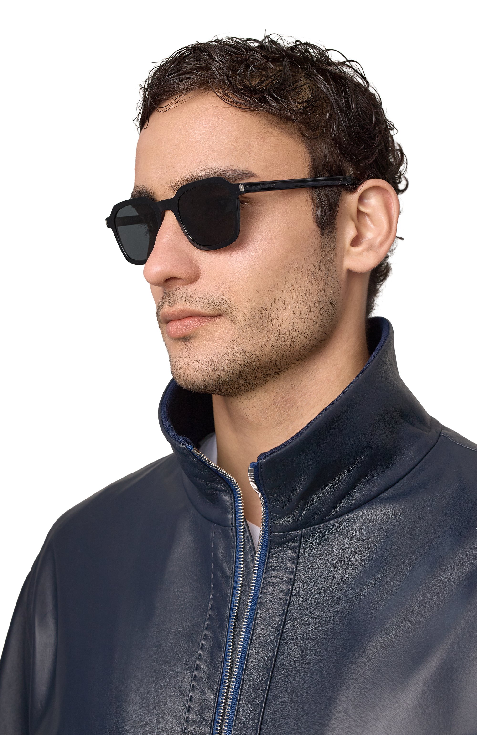 Солнцезащитные очки SAINT LAURENT, арт. SL 715 SLIM 001, фото 2