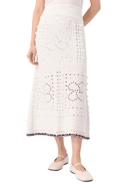 Хлопковая юбка DOROTHEE SCHUMACHER, арт. 916502, фото 3