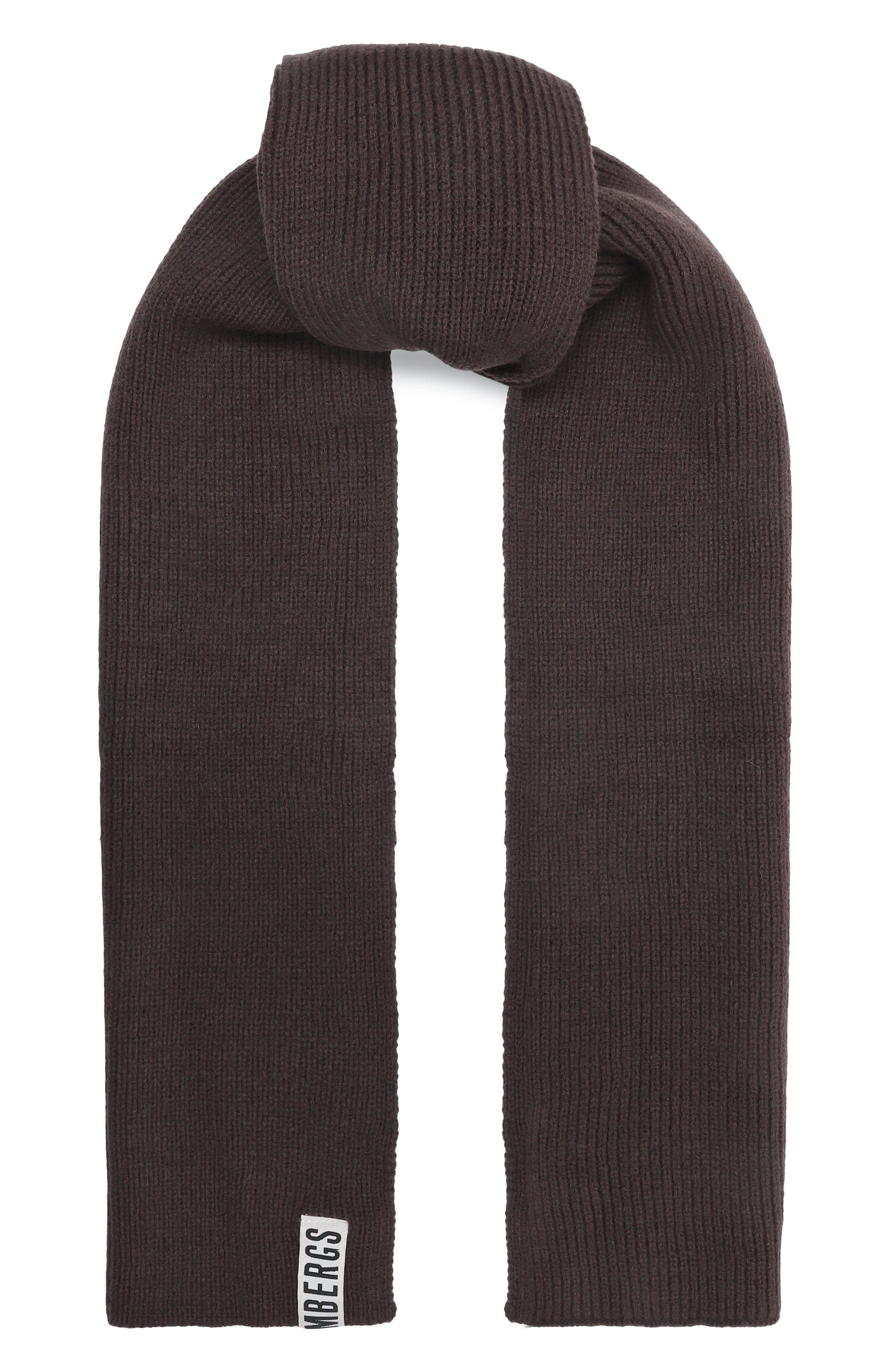 Шарф DIRK BIKKEMBERGS темно-коричневого цвета по цене 5995 руб., арт. BKSC01202K, фото 1 Шарф DIRK BIKKEMBERGS, арт. BKSC01202K, фото 1