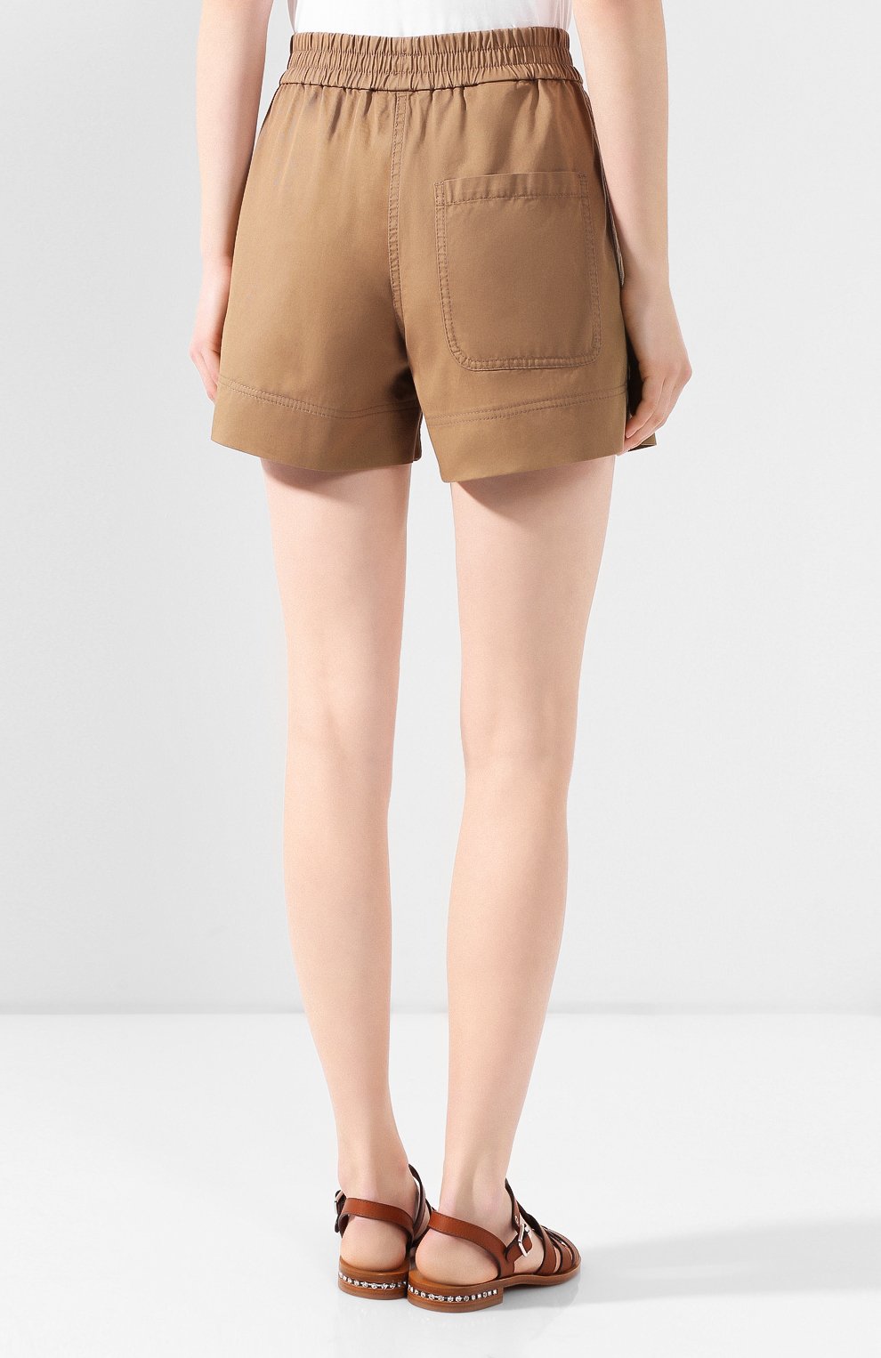 Хлопковые шорты BRUNELLO CUCINELLI, арт. MH116P5538, фото 4