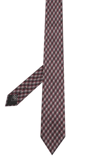 Шелковый галстук BRIONI бордового цвета по цене 22400 руб., арт. 062H00/08485, фото 2 Шелковый галстук BRIONI, арт. 062H00/08485, фото 2