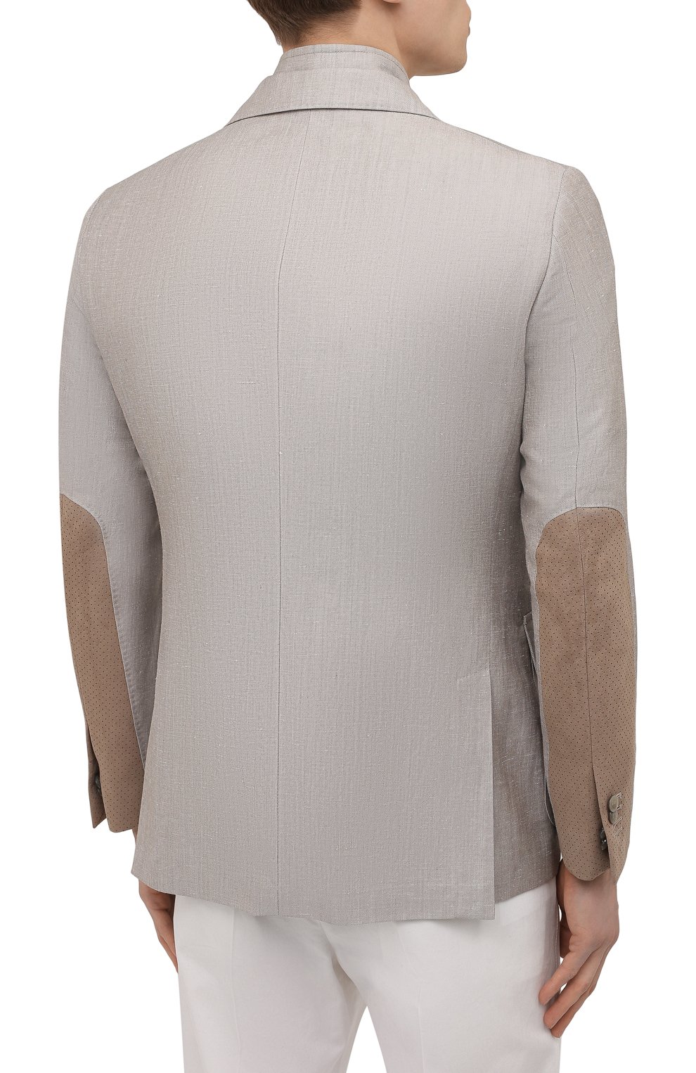 Пиджак из шерсти и льна CORNELIANI, арт. 87X595-1118360/90, фото 4