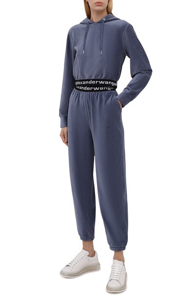 Вельветовое худи ALEXANDERWANG.T, арт. 4CC1211197, фото 2