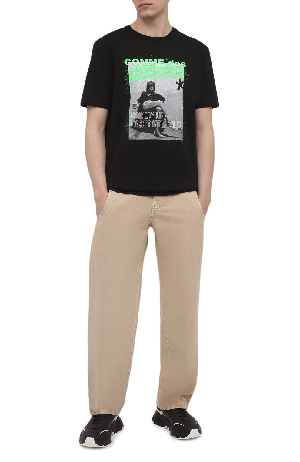 Хлопковая футболка COMME DES FUCKDOWN, арт. CDFU1206, фото 2