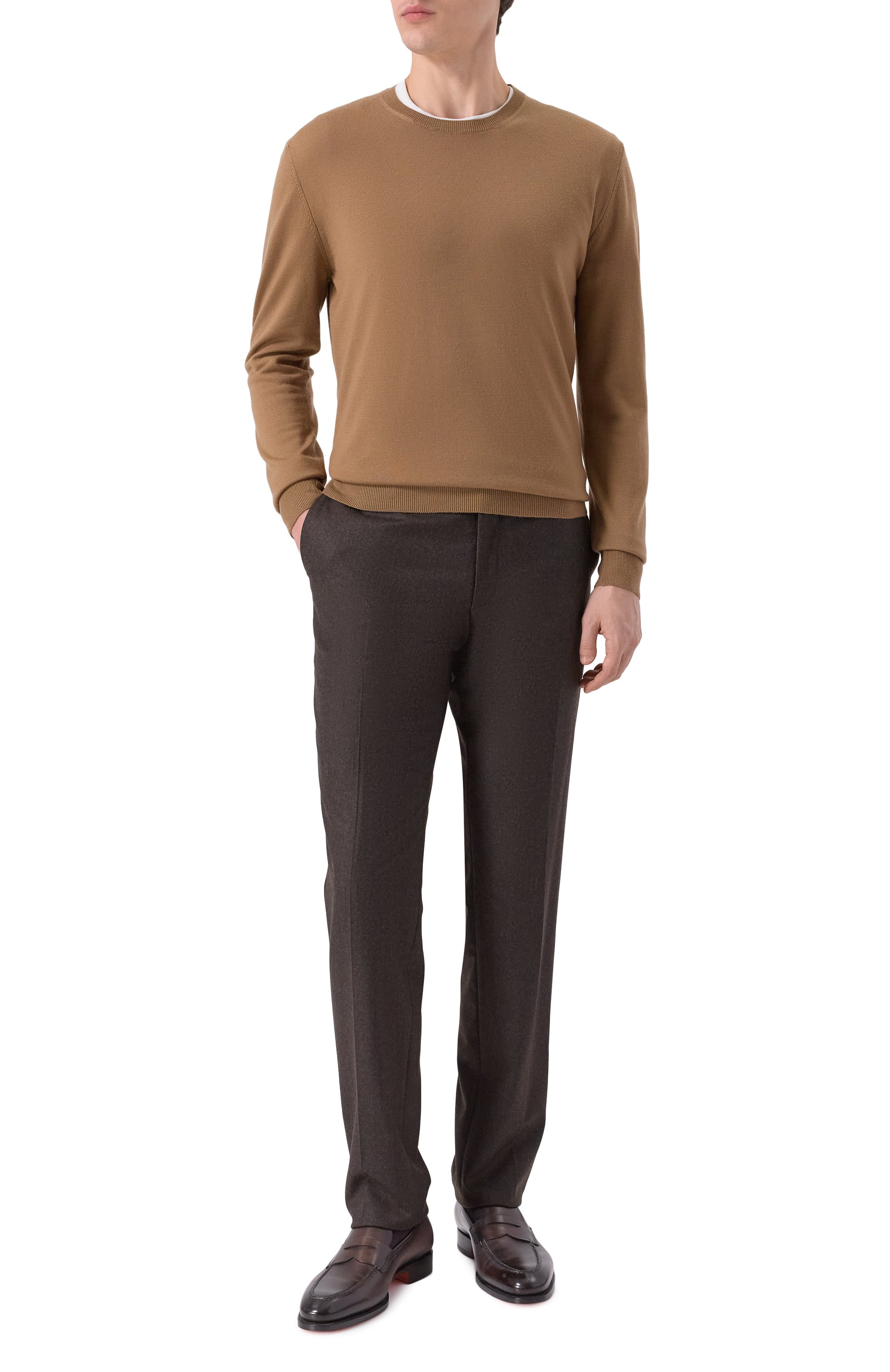 Шерстяной джемпер CORNELIANI, арт. 26M500-2625100, фото 2