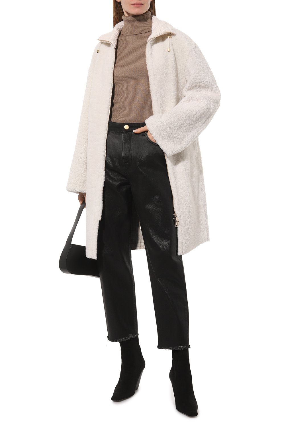 Дубленка из овчины MANZONI24, арт. 23M1230-S18CX, фото 2