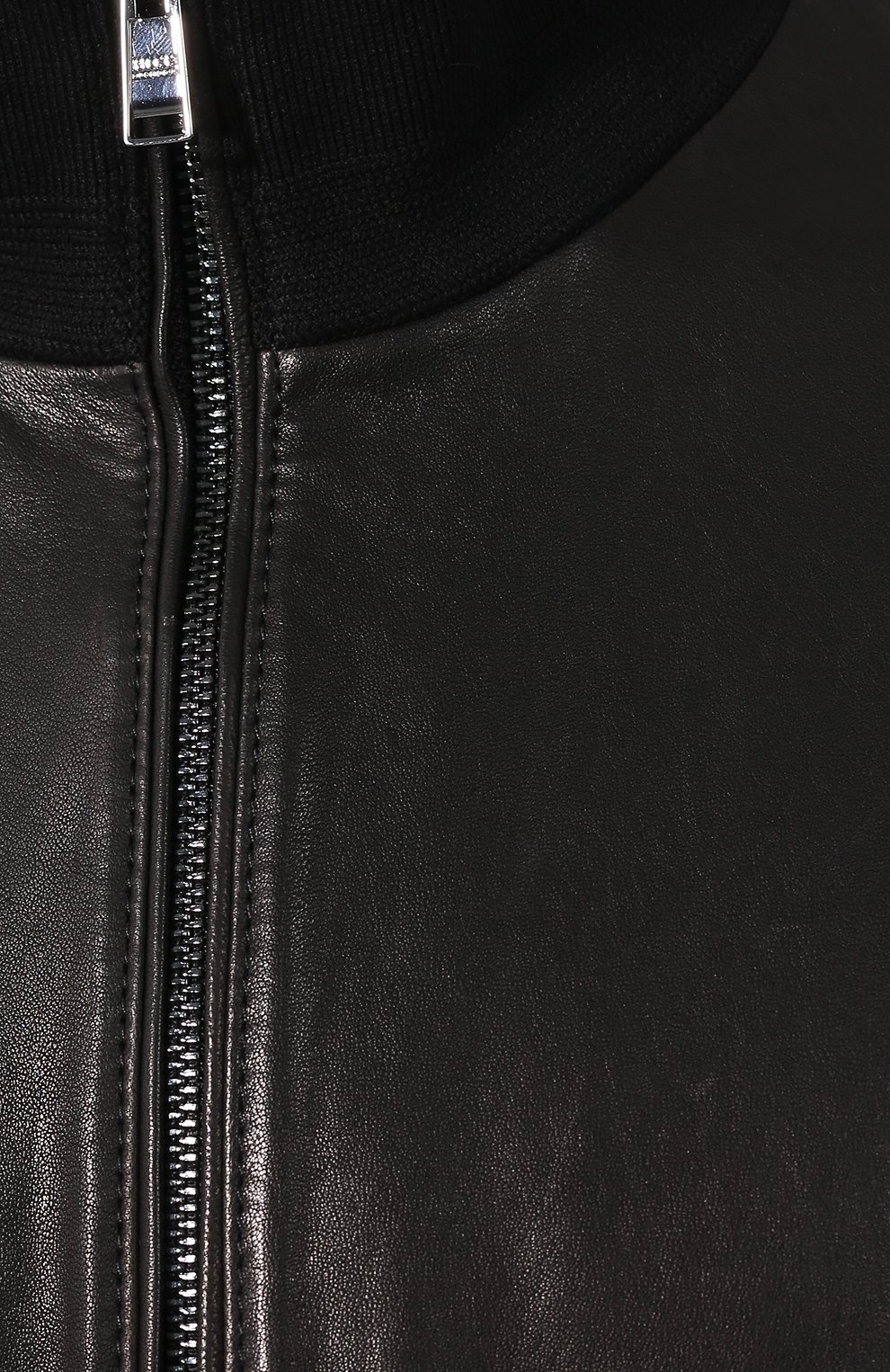 Кожаный бомбер BOSS, арт. 50398845, фото 5