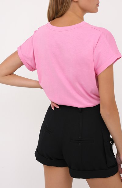 Хлопковая футболка BALMAIN, арт. UF11351/I382, фото 4