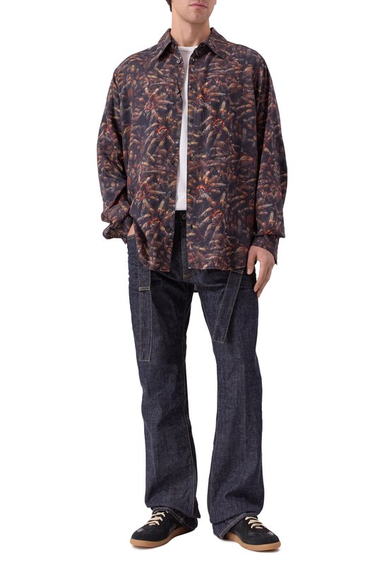 Рубашка из лиоцелла Diesel A19575/0PJBK Разноцветный  A19575/0PJBK Фото 2