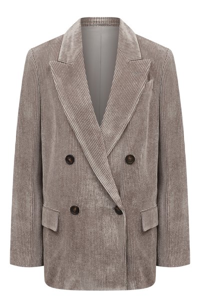 Женский вельветовый жакет BRUNELLO CUCINELLI, арт. MD5442438P