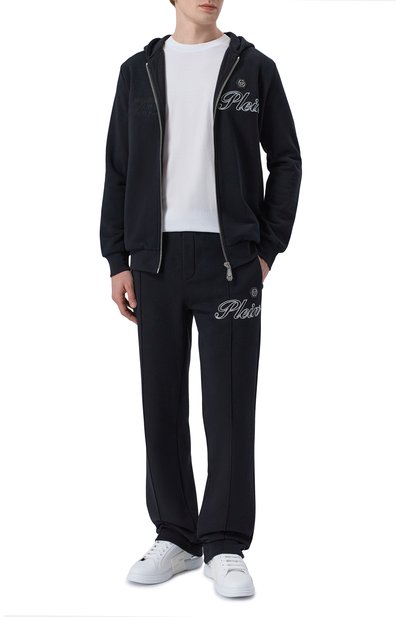 Кожаные кроссовки PHILIPP PLEIN, арт. SAFS USC0904 PLE005N, фото 2