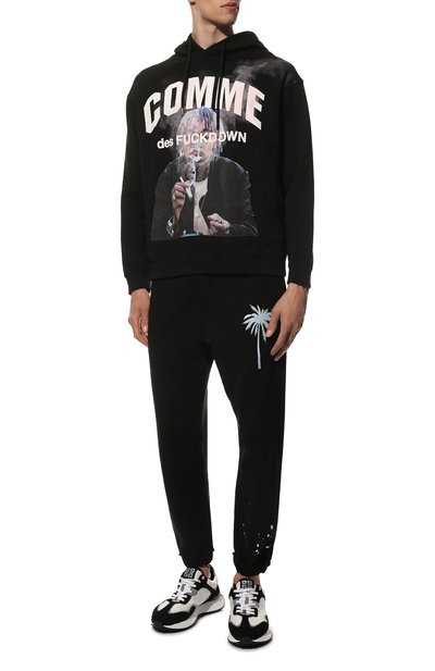 Хлопковое худи COMME DES FUCKDOWN, арт. CDFU1629SFC, фото 2