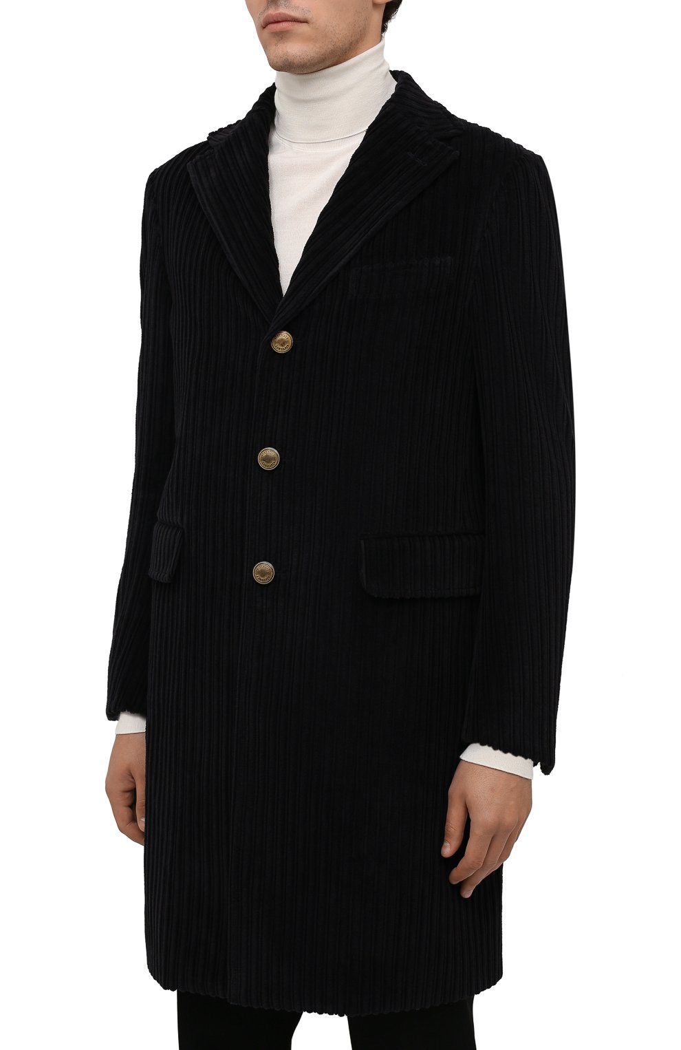 Вельветовое пальто ELEVENTY PLATINUM, арт. D75CAPD17 TES0D044, фото 3