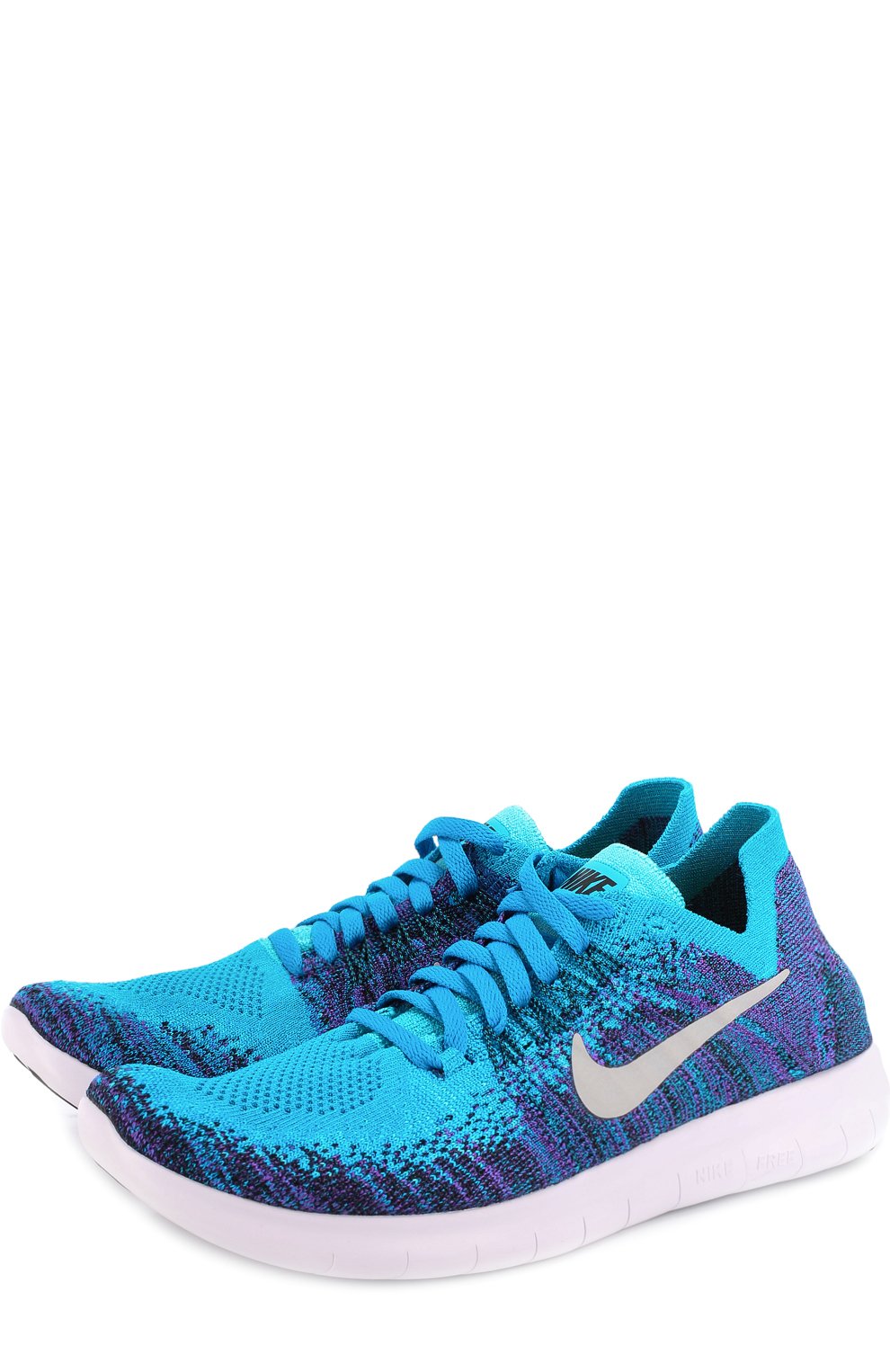 Кроссовки nike free rn flyknit 2017 NIKE, арт. 881973-401, фото 1