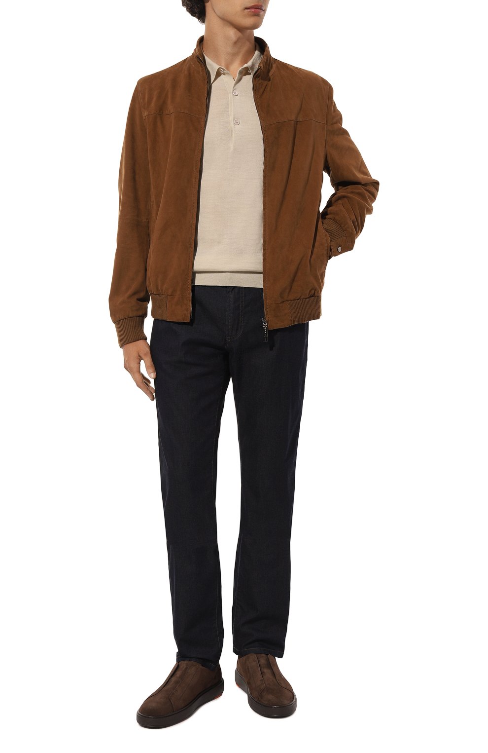 Замшевые кеды cleanic SANTONI, арт. MBCG21995SM0TSEY, фото 2