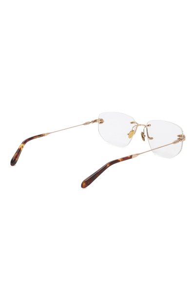 Оправа LUNETTERIE GENERALE золотого цвета по цене 77250 руб., арт. RENDEZ-V0US AU PARADIS MEDIUM T0RT0ISE, фото 5 Оправа LUNETTERIE GENERALE, арт. RENDEZ-V0US AU PARADIS MEDIUM T0RT0ISE, фото 5