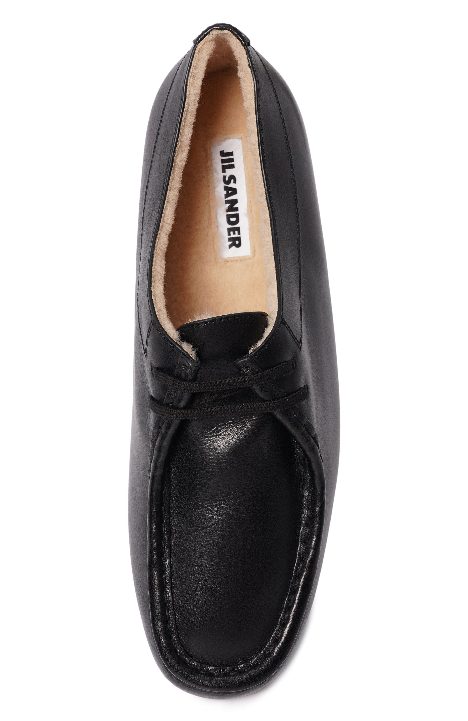 Кожаные дерби hood JIL SANDER, арт. J15ZJ0035/P7819, фото 6