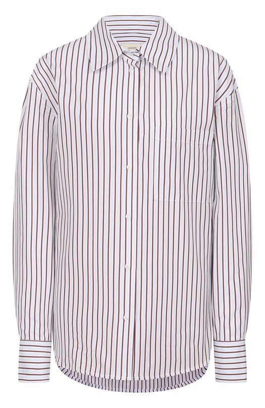 Хлопковая рубашка Loulou de Saison MAUD Белый MAUD