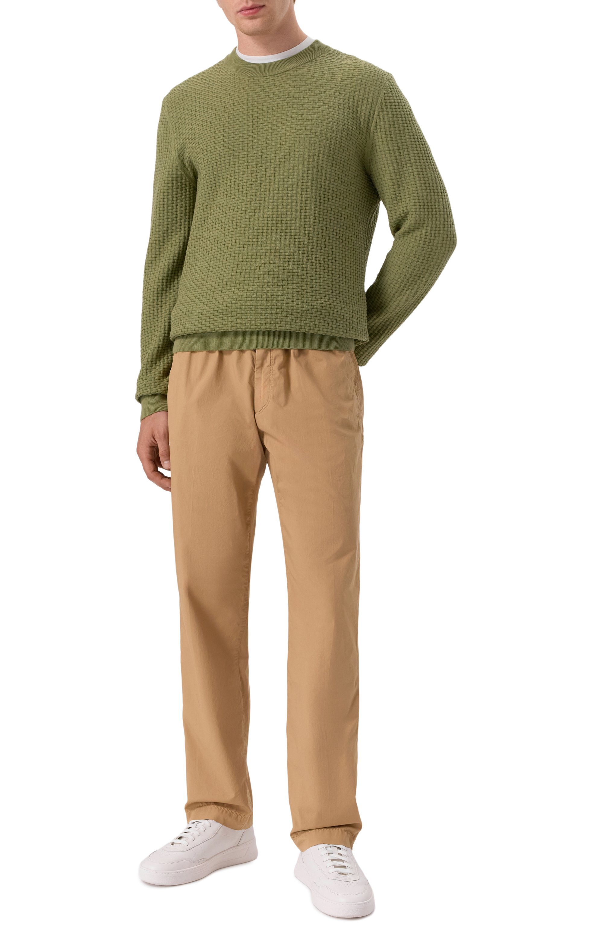 Хлопковый джемпер BOSS, арт. 50545283, фото 2