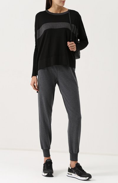 Комбинированные кроссовки conny на шнуровке PREMIATA, арт. C0NNY/VAR1806, фото 2